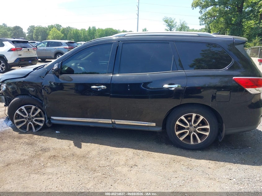 2014 Nissan Pathfinder Sl VIN: 5N1AR2MMXEC645050 Lot: 45214527