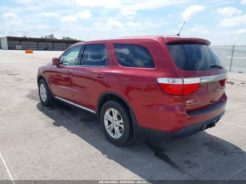 Vin: 1c4rdjag3dc535650, lot: 45712313, dodge durango sxt 20133