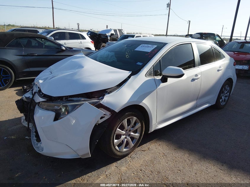 VIN 5YFEPMAE0MP246934 2021 TOYOTA COROLLA LE