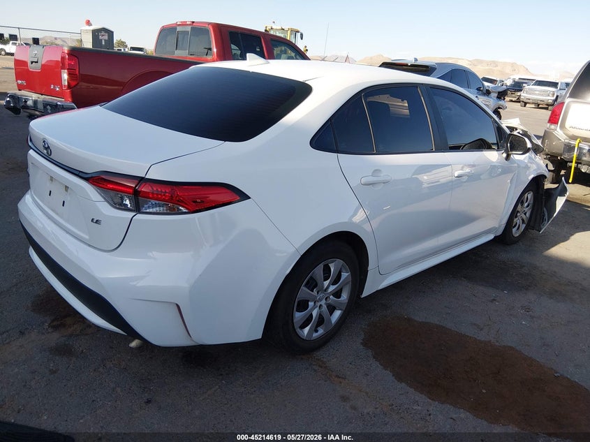 VIN 5YFEPMAE0MP246934 2021 TOYOTA COROLLA LE