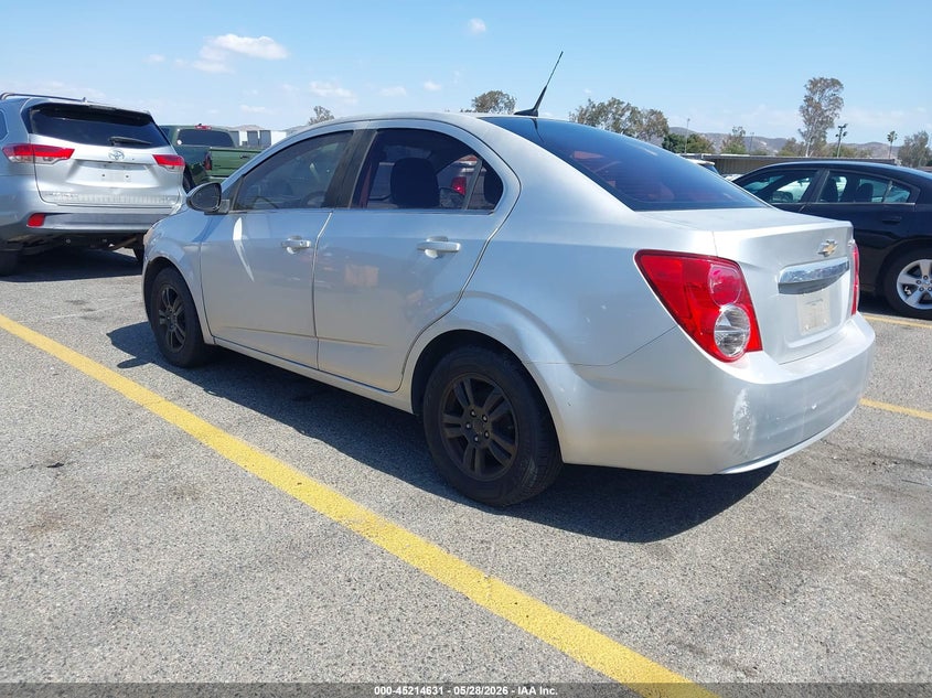 Vin: 1g1jc5sh1d4168426, lot: 45712386, chevrolet sonic lt auto 20133