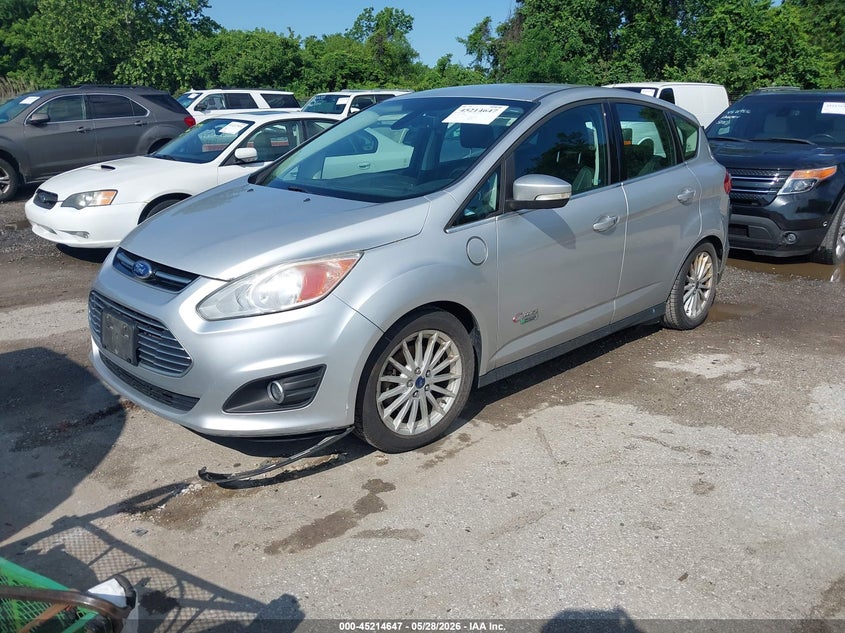 Vin: 1fadp5cu2el511844, lot: 45712402, ford c-max energi sel 20142