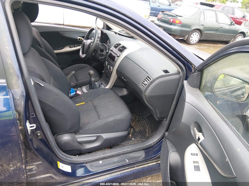 2011 Toyota Corolla 1.8 S Blue Lot 111045214688 Vin 2T1BU4EE9BC581872