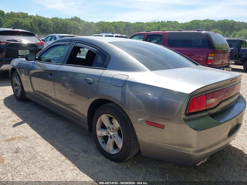 Vin: 2c3cdxbg4ch159662, lot: 45712458, dodge charger se 20123