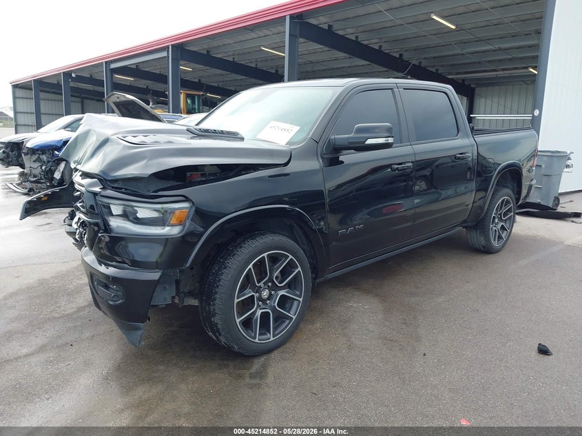 2019 Ram 1500 Laramie  4x4 5'7 Box 1C6SRFJT8KN781356 photo 1