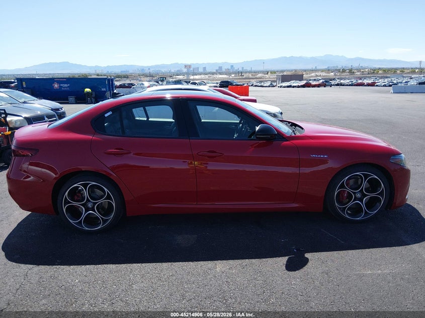 2023 Alfa Romeo Giulia Veloce Rwd VIN: ZARFAMBN0P7668170 Lot: 45214906