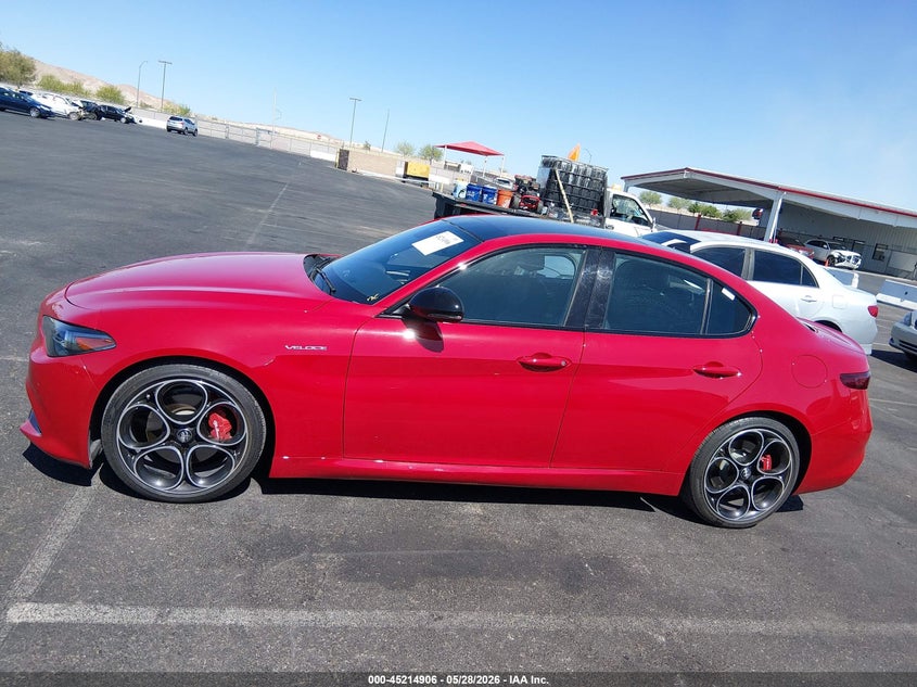 2023 Alfa Romeo Giulia Veloce Rwd VIN: ZARFAMBN0P7668170 Lot: 45214906