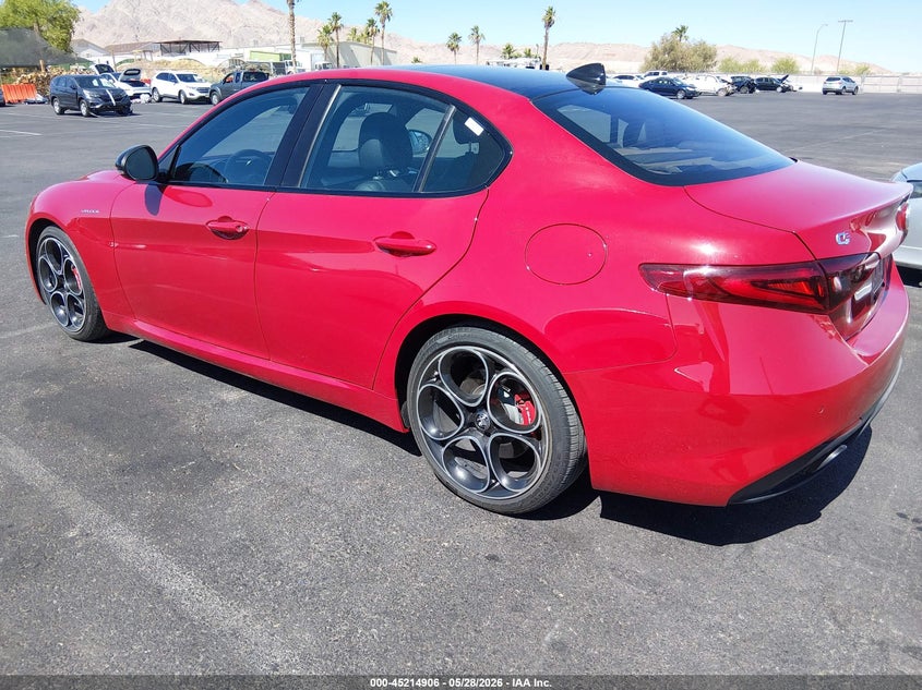 Vin: zarfambn0p7668170, lot: 45712661, alfa romeo giulia veloce rwd 20233