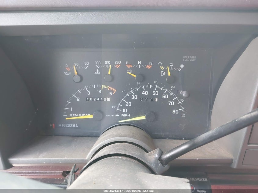 1993 Chevrolet Gmt-400 K1500 VIN: 2GCEK19K6P1162434 Lot: 45214917