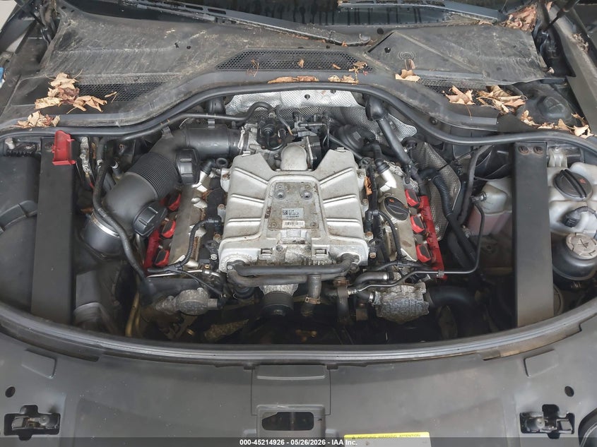 2013 Audi A8 3.0T VIN: WAUAGAFD5DN003790 Lot: 45214926