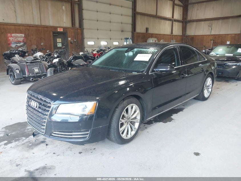 2013 AUDI A8 auction photo 2