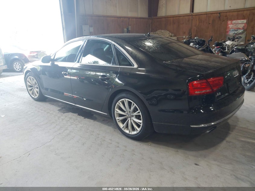2013 AUDI A8 auction photo 3