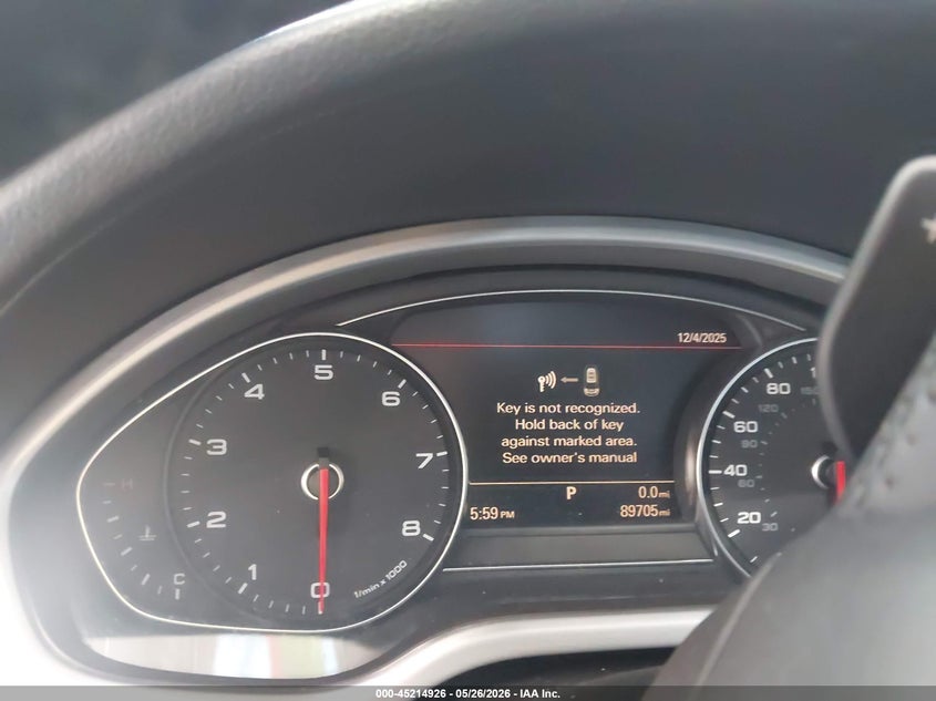 2013 AUDI A8 auction photo 7