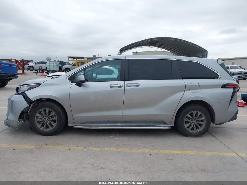 2022 Toyota Sienna Xle VIN: 5TDYRKEC1NS125570 Lot: 45214943