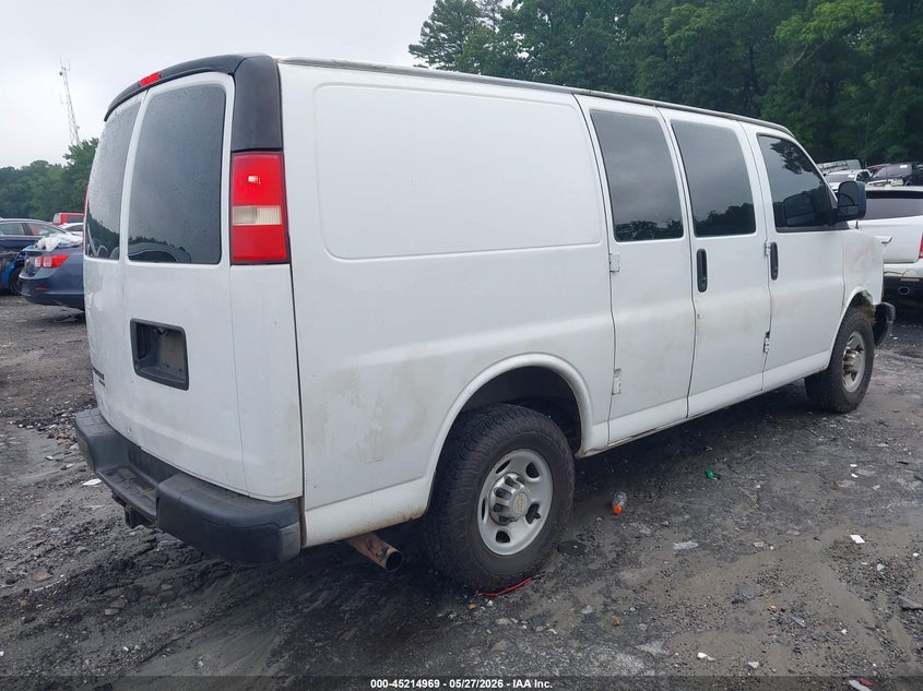 Vin: 1gcwgfca0d1137582, lot: 45712724, chevrolet express 2500 work van 20134