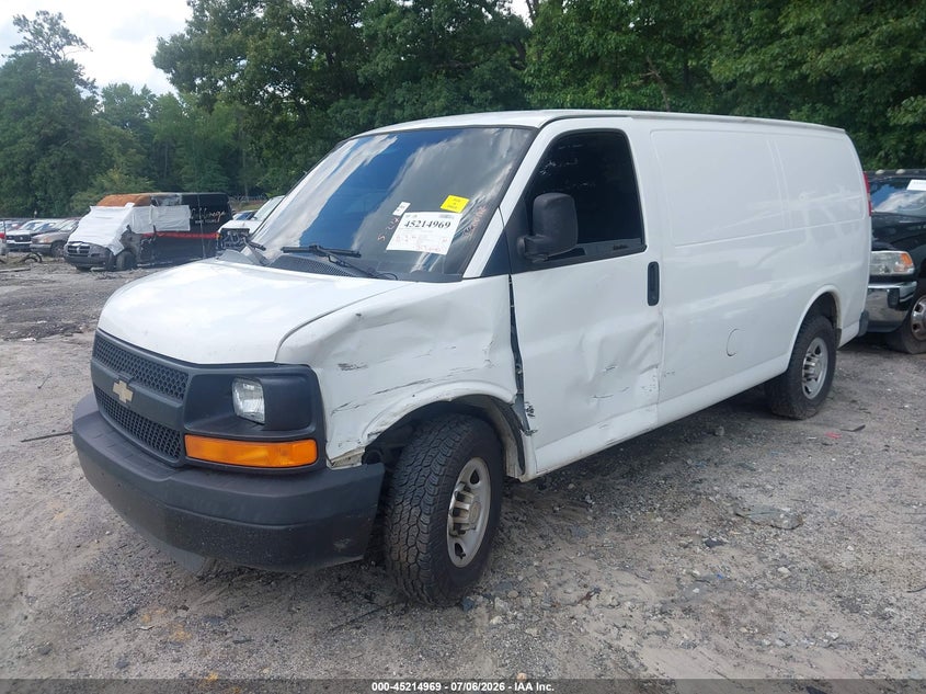 Vin: 1gcwgfca0d1137582, lot: 45712724, chevrolet express 2500 work van 20132
