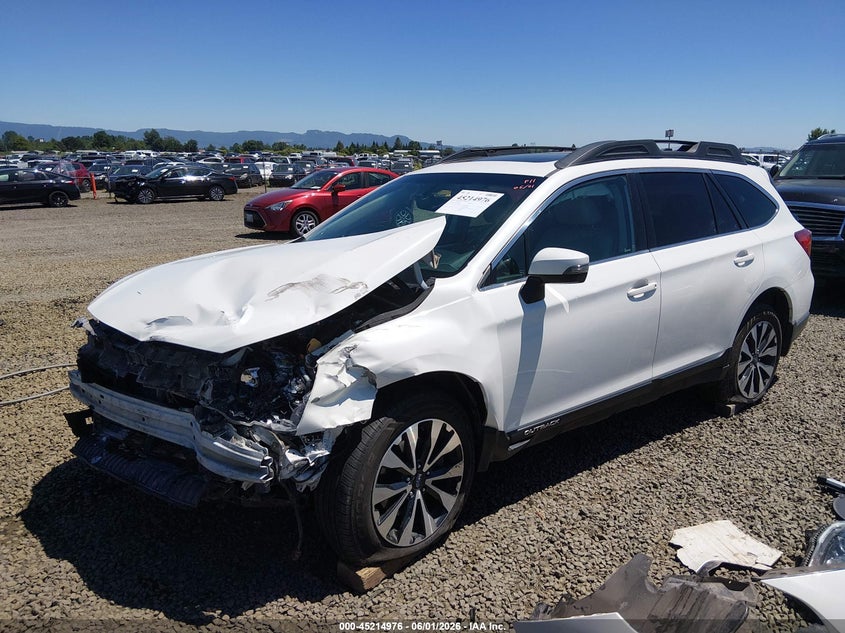 2017 SUBARU OUTBACK auction photo 2