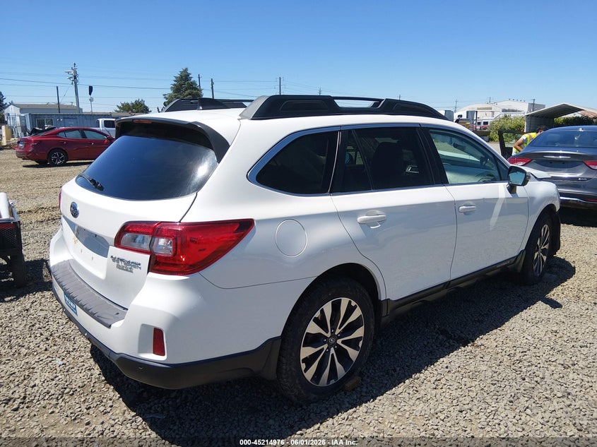 2017 SUBARU OUTBACK auction photo 4