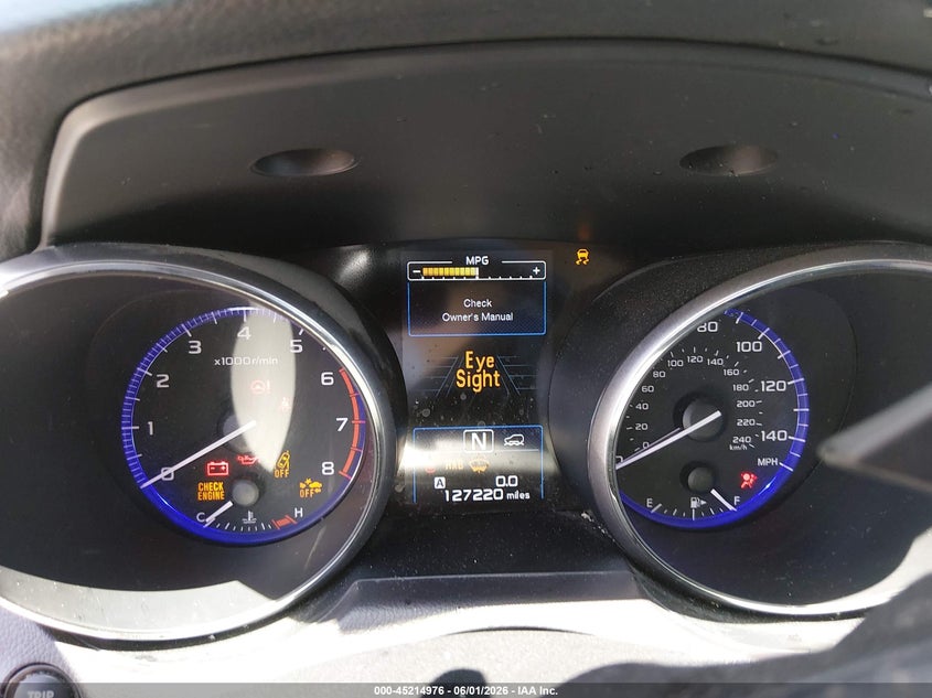 2017 SUBARU OUTBACK auction photo 7