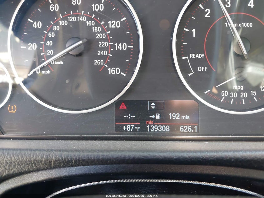 2012 BMW 328I VIN: WBA3A5C59CFJ89955 Lot: 45215023