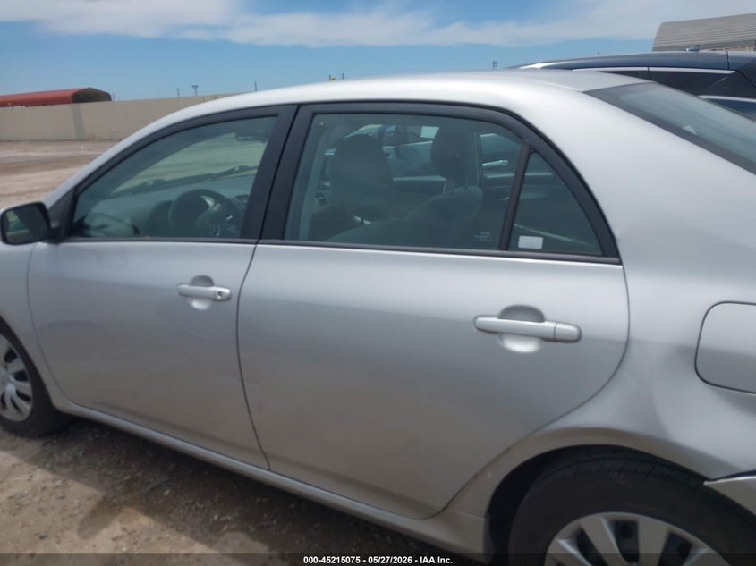 2012 Toyota Corolla 1.8 Le silver Lot 111045215075 Vin 2T1BU4EE2CC818199