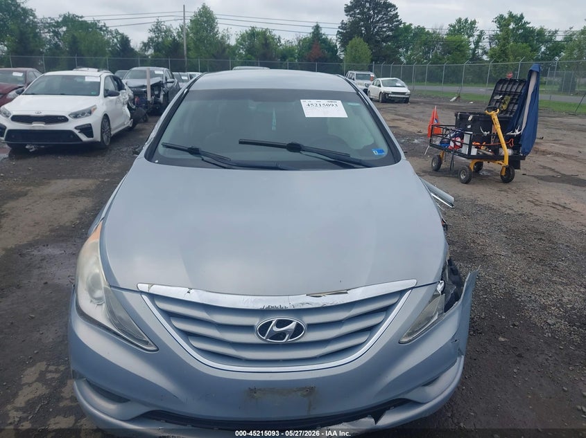2012 Hyundai Sonata 2.4 Gls Blue Lot 111045215093 Vin 5NPEB4AC6CH319863