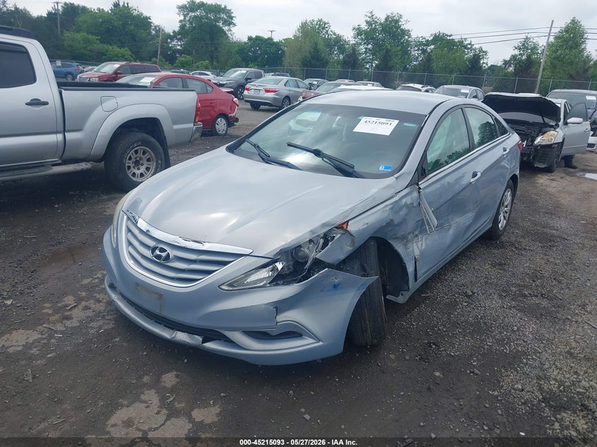 2012 Hyundai Sonata 2.4 Gls Blue Lot 111045215093 Vin 5NPEB4AC6CH319863