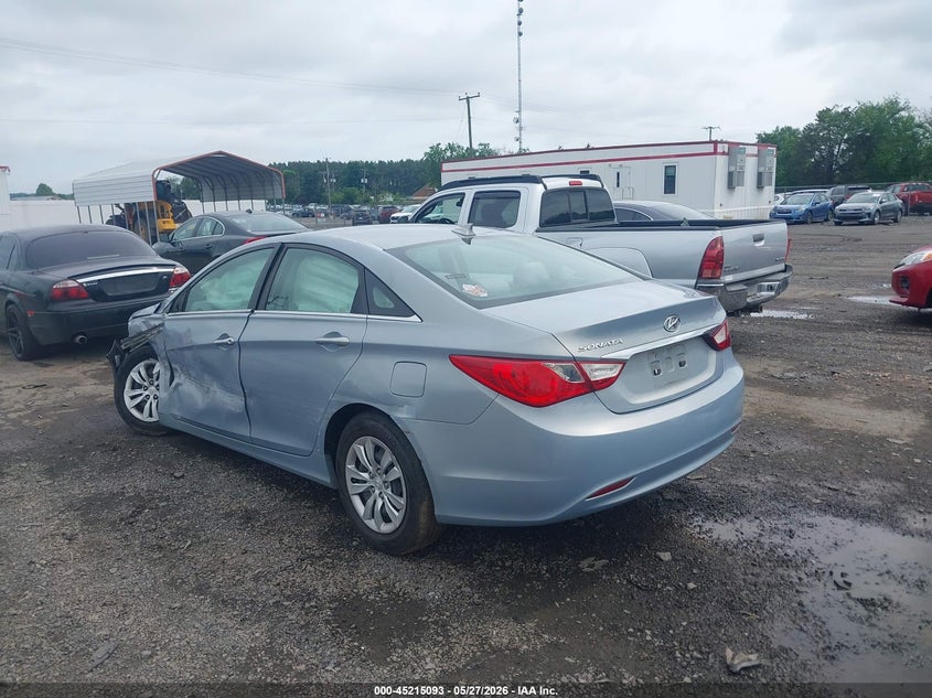 2012 Hyundai Sonata 2.4 Gls Blue Lot 111045215093 Vin 5NPEB4AC6CH319863
