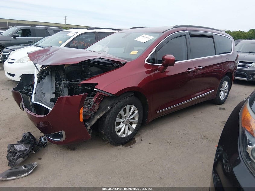 Vin: 2c4rc1bgxhr530511, lot: 45712865, chrysler pacifica touring-l 20172