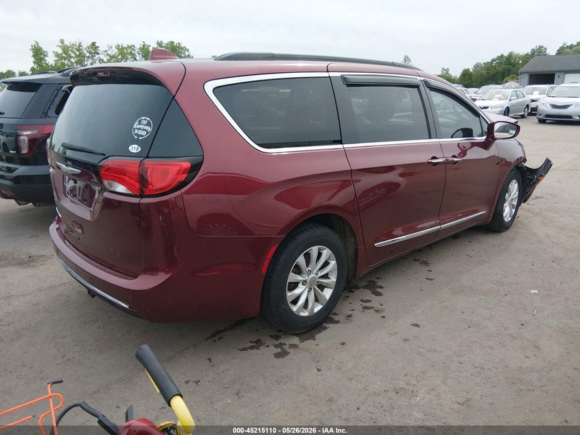Vin: 2c4rc1bgxhr530511, lot: 45712865, chrysler pacifica touring-l 20174