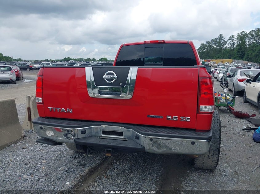 2008 Nissan Titan Xe VIN: 1N6BA06A68N335992 Lot: 45215122