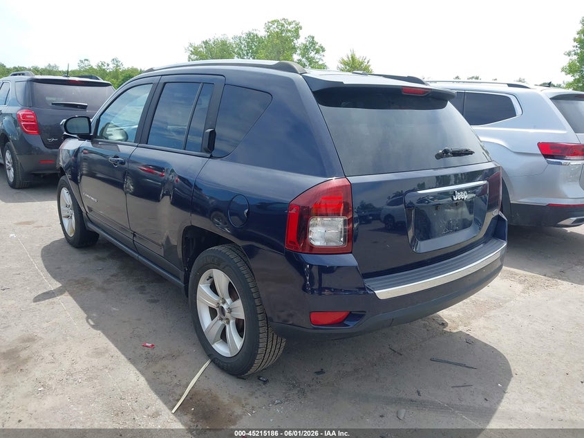 Vin: 1c4njceaxfd106785, lot: 45712941, jeep compass high altitude edition 20153