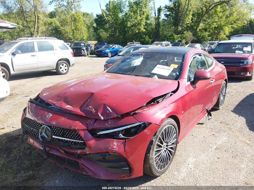 Vin: w1kmj4hb4rf019520, lot: 45712994, mercedes-benz cle 300 4matic 20242