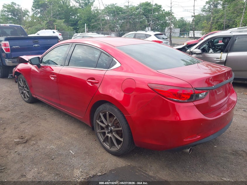 Vin: jm1gj1v5xg1433576, lot: 45713012, mazda mazda6 i touring 20163