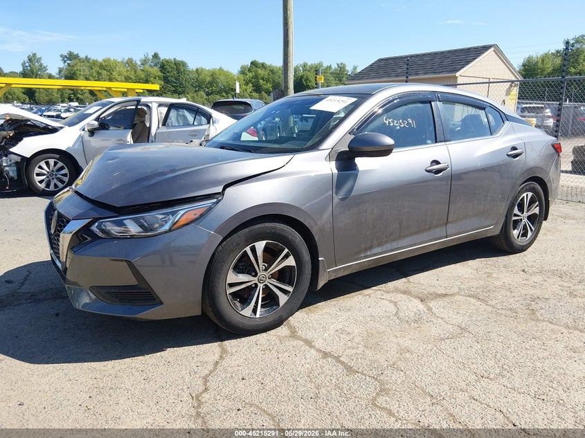 2022 Nissan Sentra Sv Xtronic Cvt 3N1AB8CV5NY207326 photo 1