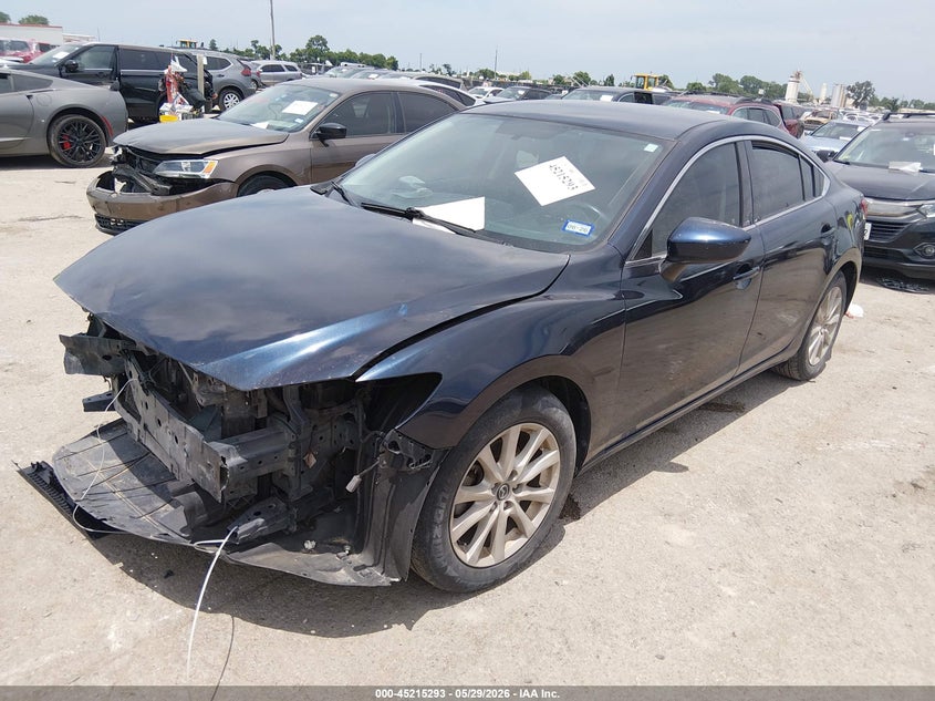 Vin: jm1gj1u50f1203660, lot: 45713048, mazda mazda6 i sport 20152