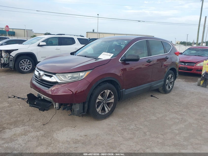 2018 Honda Cr-V Lx 2HKRW5H35JH408273 photo 1