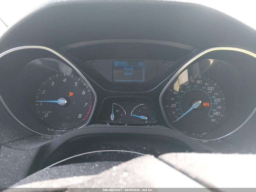 2012 Ford Focus 2.0 Se blue Lot 111045215421 Vin 1FAHP3F28CL346847