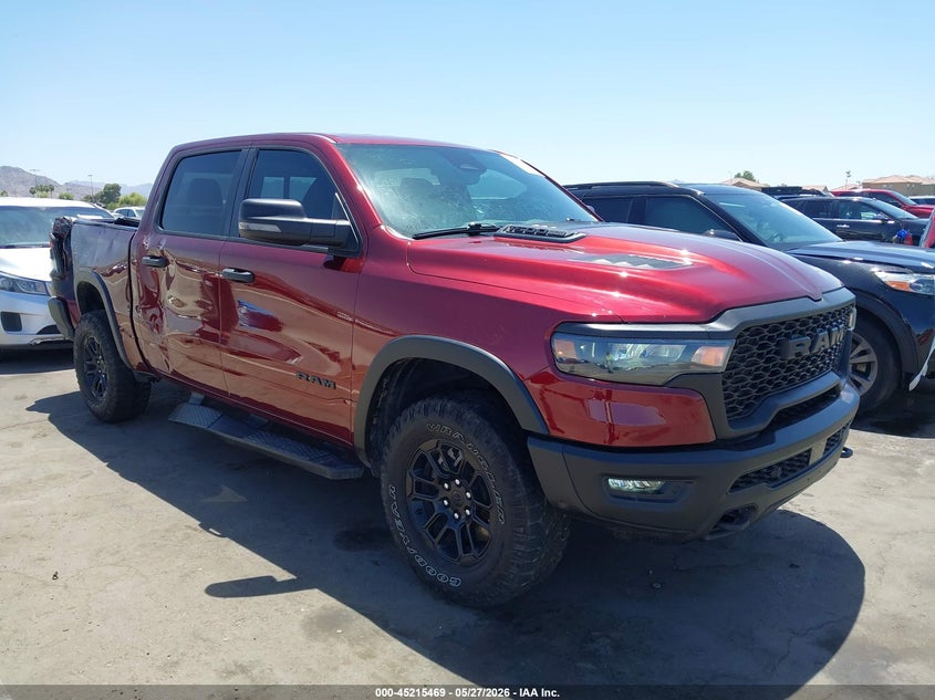 Vin: 1c6srflp2sn524581, lot: 45713224, ram 1500 rebel  4x4 5'7 box 2025 img_1