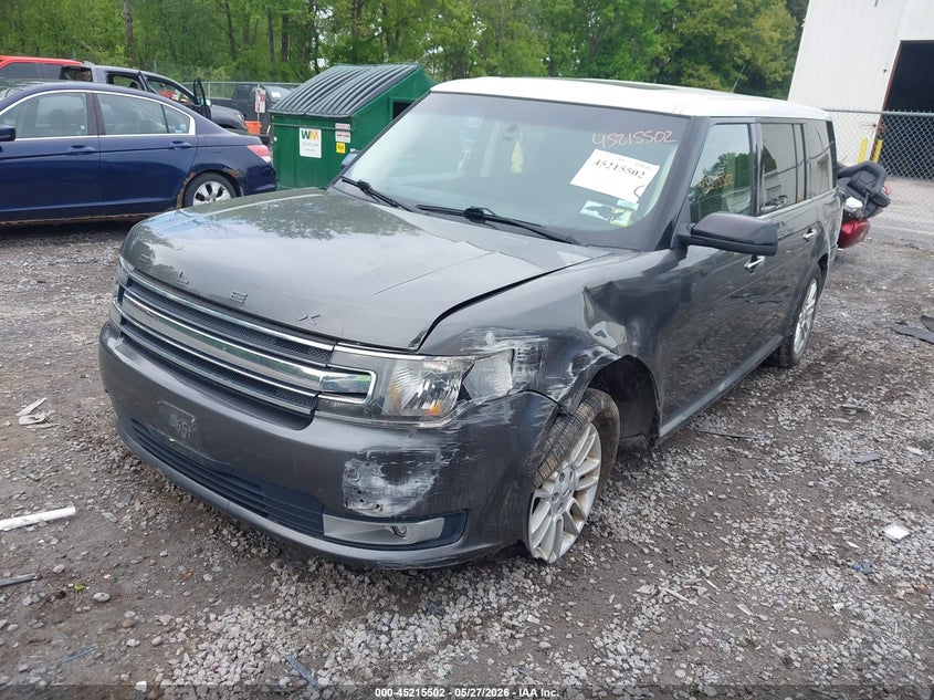 Vin: 2fmhk6c81fba14249, lot: 45713257, ford flex sel 20152