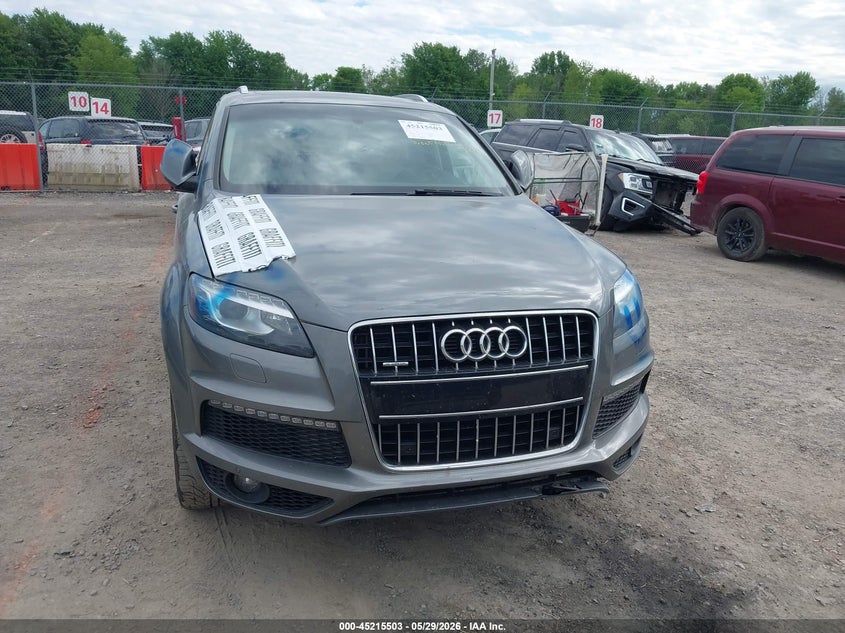 2014 Audi Q7 3.0T S Line Prestige VIN: WA1DGAFEXED020577 Lot: 45215503