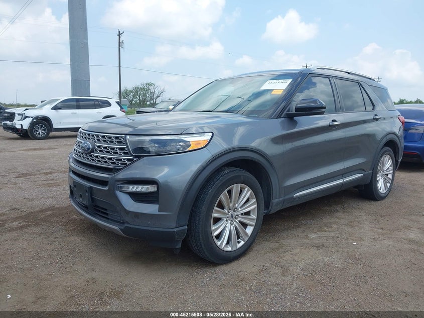 Vin: 1fmsk7fh2pgc25722, lot: 45713263, ford explorer limited 20232