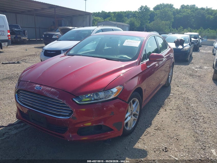2014 Ford Fusion Se 3FA6P0HDXER176015 photo 1