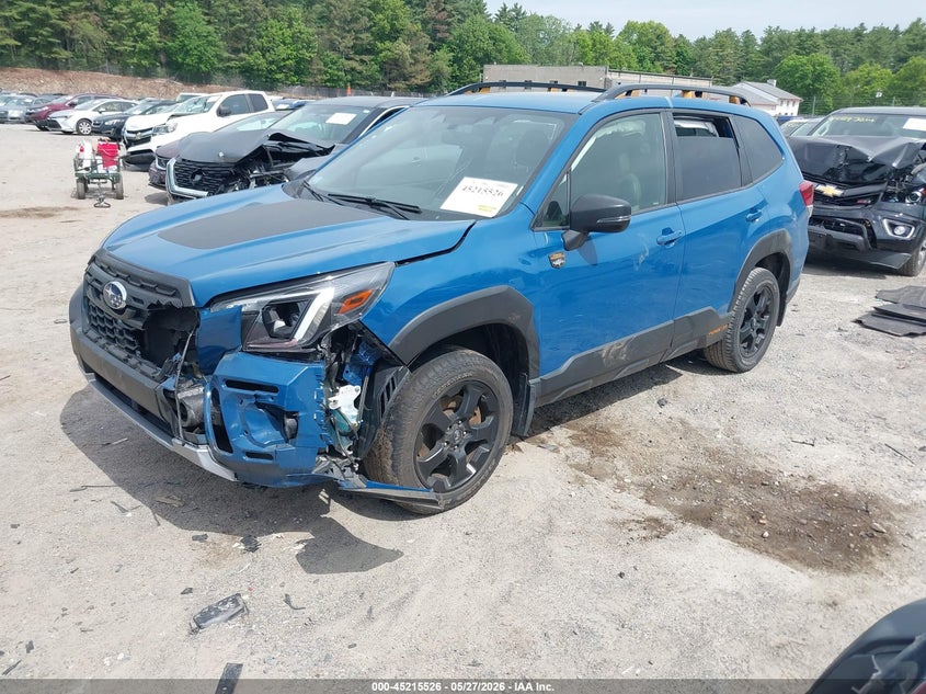 Vin: jf2skamc3nh402067, lot: 45713281, subaru forester wilderness 20222