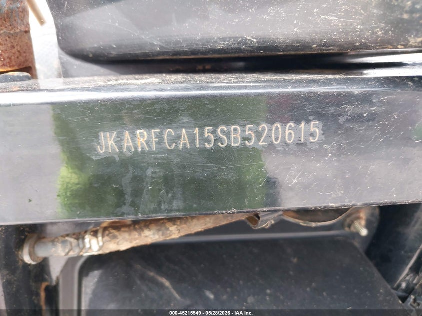 2025 Kawasaki Krf 1000 A VIN: JKARFCA15SB520615 Lot: 45215549