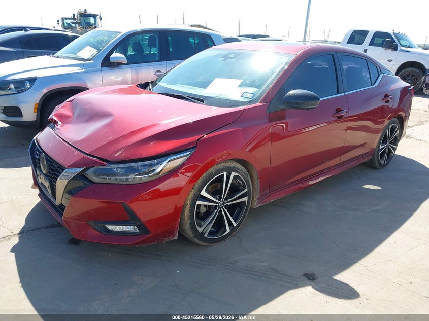 2021 Nissan Sentra Sr Xtronic Cvt 3N1AB8DV3MY243321 photo 1