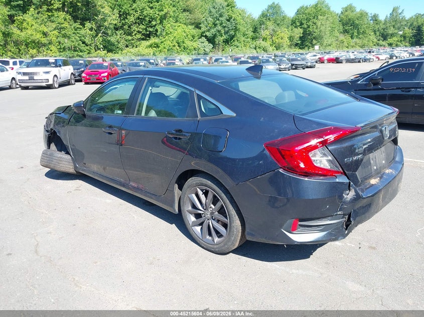 Vin: 19xfc1f77le209047, lot: 45713359, honda civic ex-l 20203