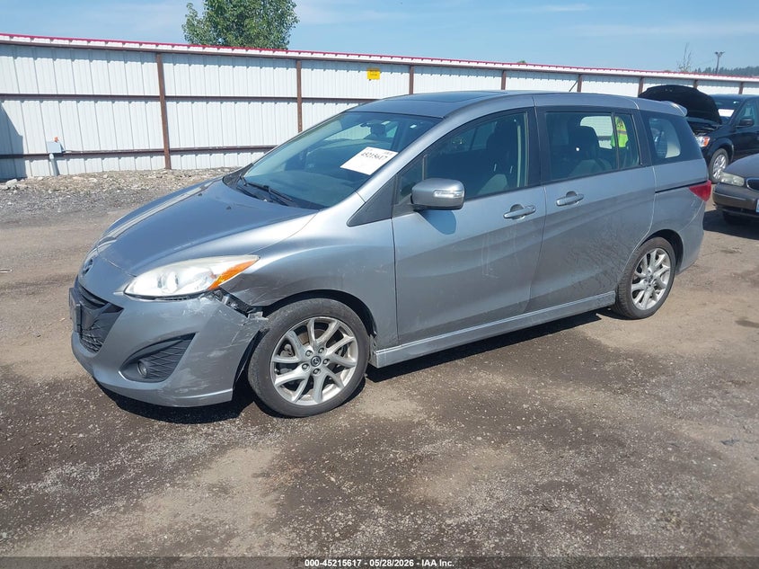 Vin: jm1cw2cl0d0147518, lot: 45713372, mazda mazda5 touring 20132