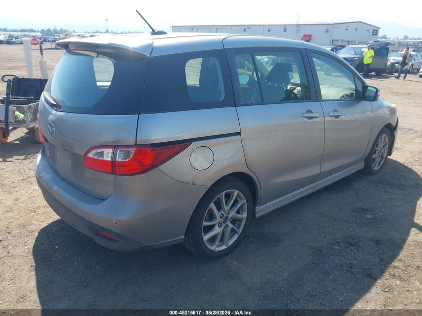 Vin: jm1cw2cl0d0147518, lot: 45713372, mazda mazda5 touring 20134