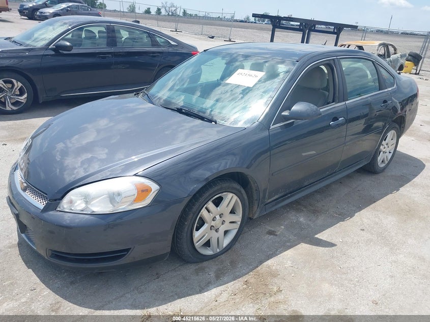 2013 Chevrolet Impala Lt 2G1WG5E33D1136180 photo 1